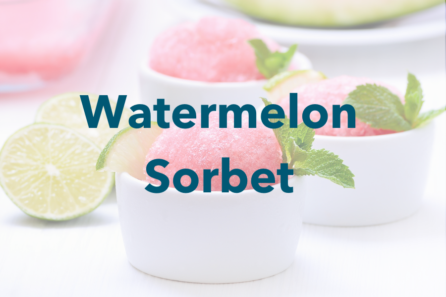 Watermelon Sorbet – Nutrition For Longevity Meal Delivery