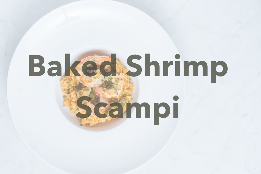 Baked Shrimp Scampi – Nutrition For Longevity Meal Delivery