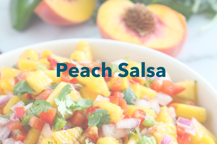 Peach Salsa – Nutrition For Longevity Meal Delivery