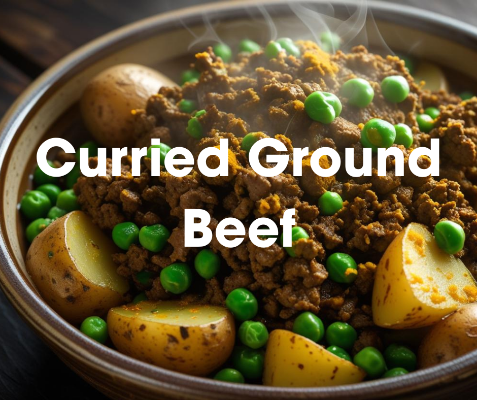 Curried Ground Beef – Nutrition For Longevity Meal Delivery