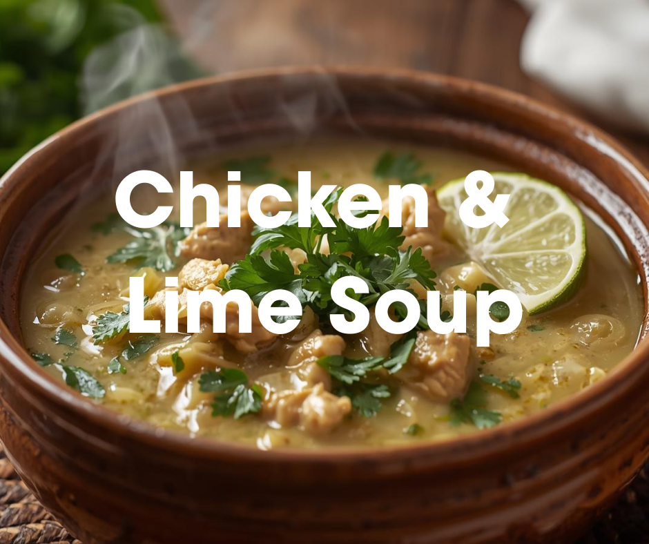 Chicken & Lime Soup – Nutrition For Longevity Meal Delivery