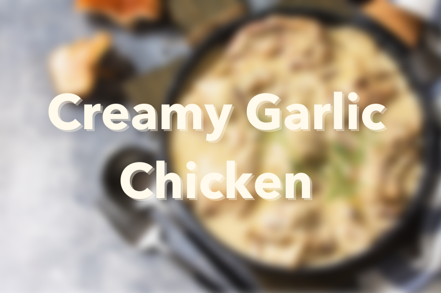Creamy Garlic Chicken! – Nutrition For Longevity Meal Delivery