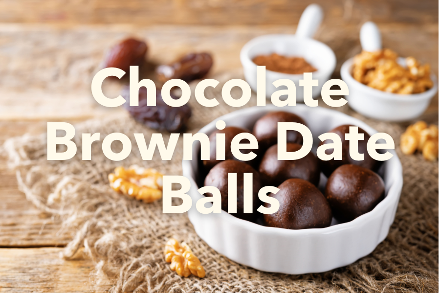 Chocolate Brownie Date Balls – Nutrition For Longevity Meal Delivery