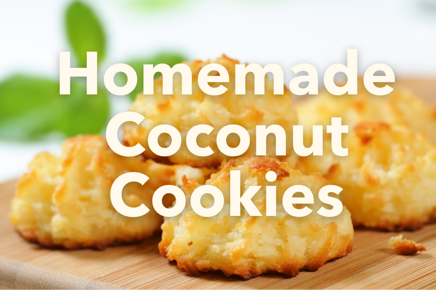 Homemade Coconut Cookies – Nutrition For Longevity Meal Delivery
