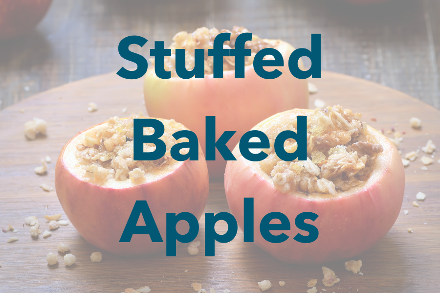 Stuffed Baked Apples – Nutrition For Longevity Meal Delivery