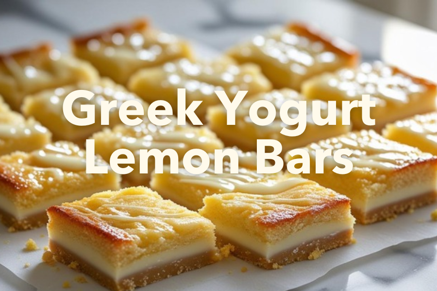 Greek Yogurt Lemon Bars
