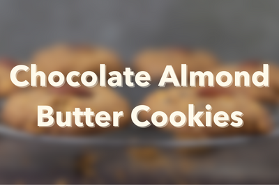 Chocolate Almond Butter Cookies