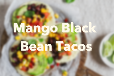 Mango Black Bean Tacos
