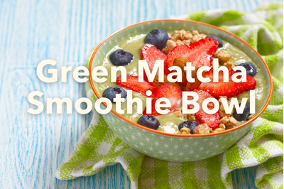Green Matcha Smoothie Bowl