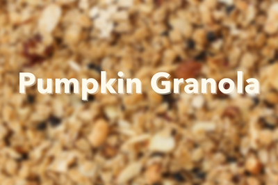 Pumpkin Granola