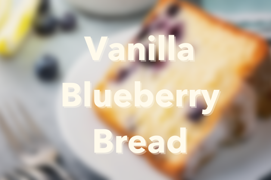 Vanilla Blueberry Cake