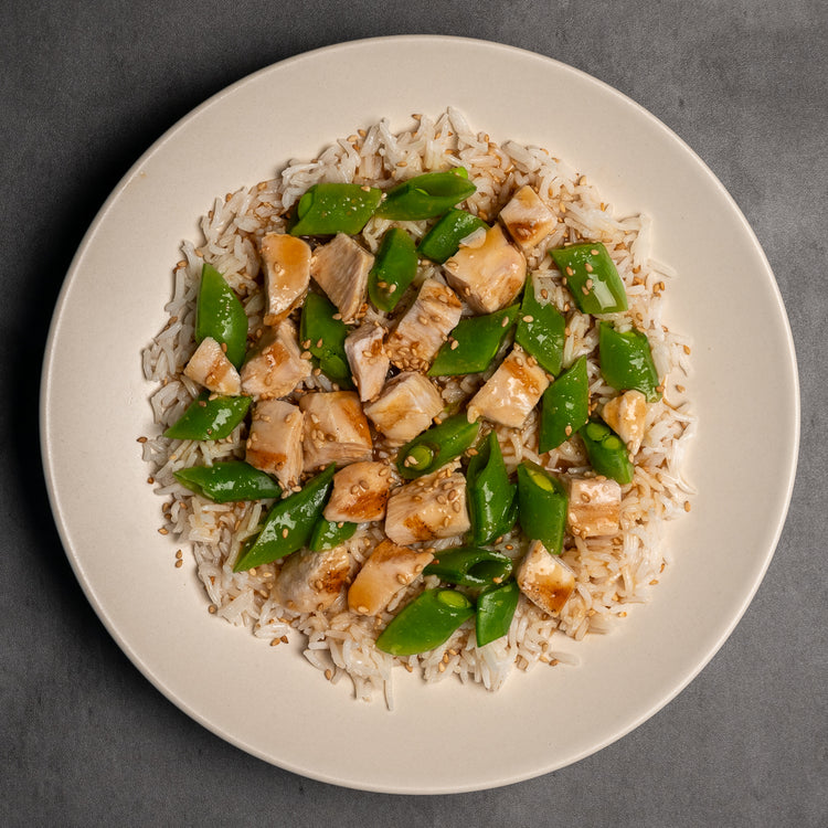 Asian Style Chicken with Rice