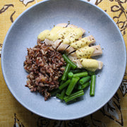 Low Carb - Lemon Chicken with Wild Rice & Green Beans