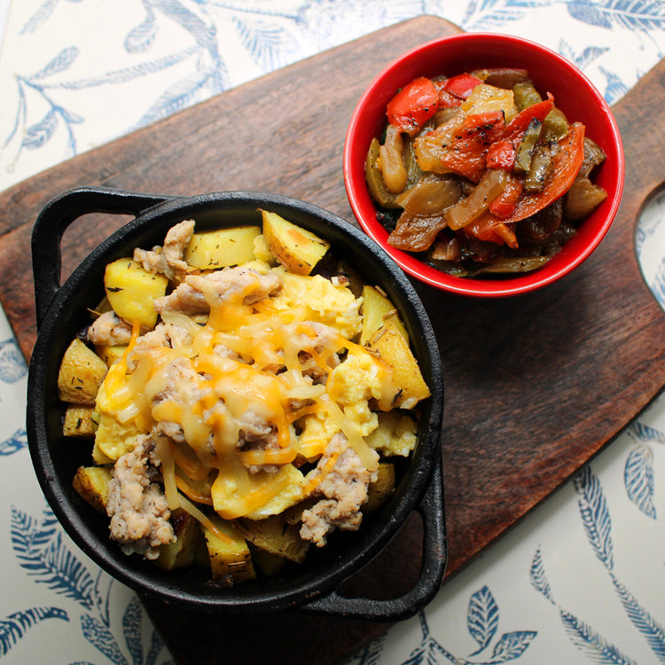 Low Carb - Turkey Sausage Scramble